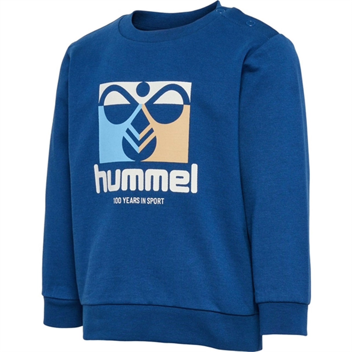 Hummel Navy Peony Lime Collegegenser 3