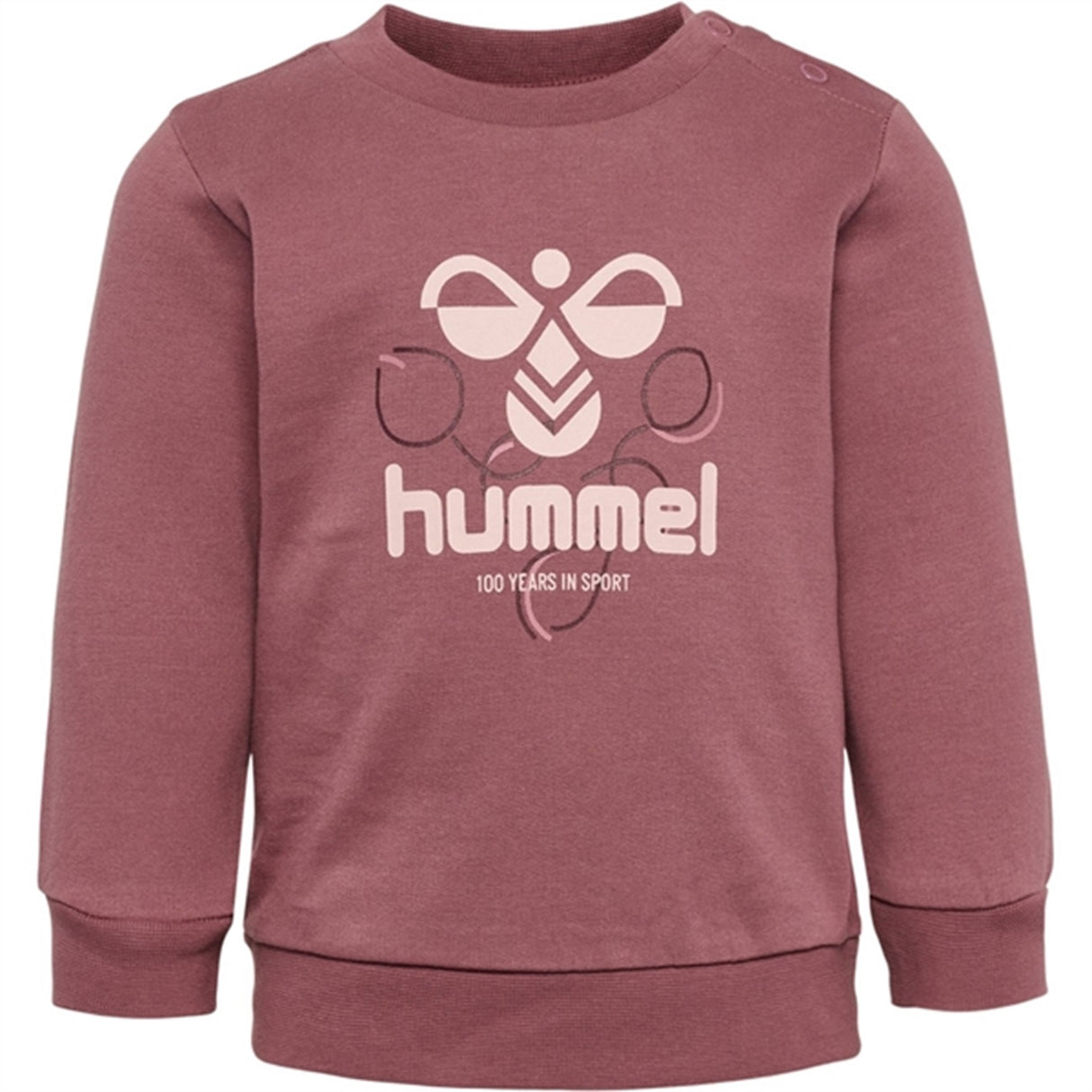 Hummel Rose Brown Lime Collegegenser