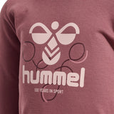 Hummel Rose Brown Lime Collegegenser 2