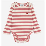 Bobo Choses Burgundy Red Maroon Stripes Body 2-pakning 4