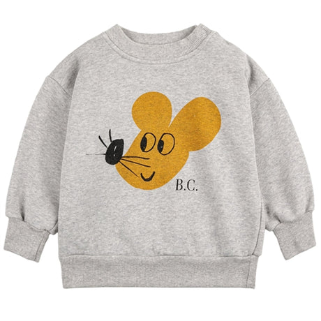 Bobo Choses Light Heather Grey Mouse Collegegenser