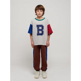 Bobo Choses Dark Brown B.C Label Sweatpants 5