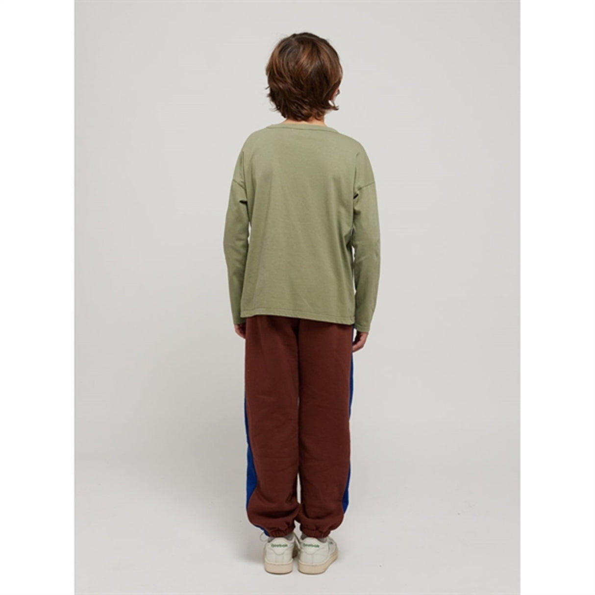 Bobo Choses Dark Brown B.C Label Sweatpants 4