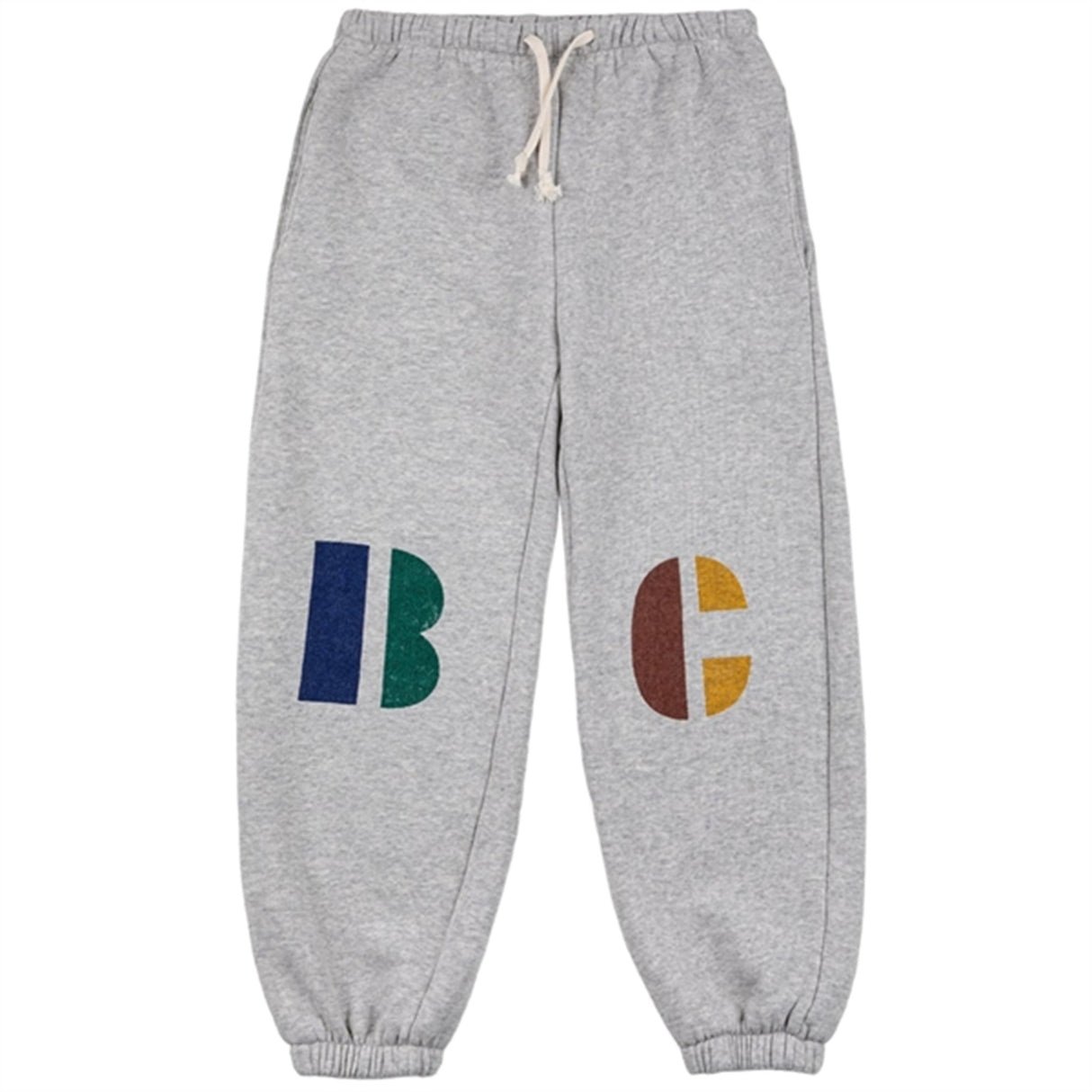 Bobo Choses Light Heather Grey Multicolor B.C Sweatptans