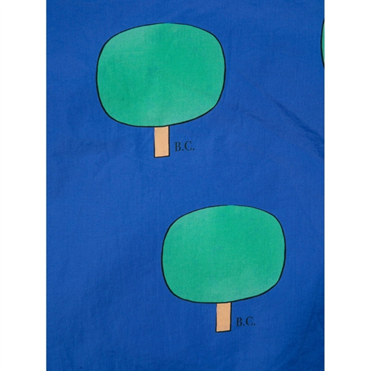 Bobo Choses Blue Green Tree Jakke AOP 6