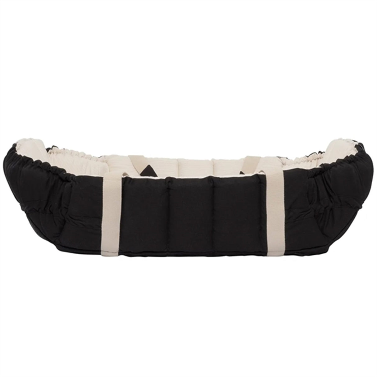 Copenhagen Colors Babylift og Lekematte Black w. Creme Solid Stripe