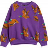 Mini Rodini Ducks Aop Collegegenser Purple