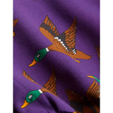 Mini Rodini Ducks Aop Sweatpants Purple