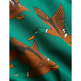 Mini Rodini Ducks Aop Sweatpants Green