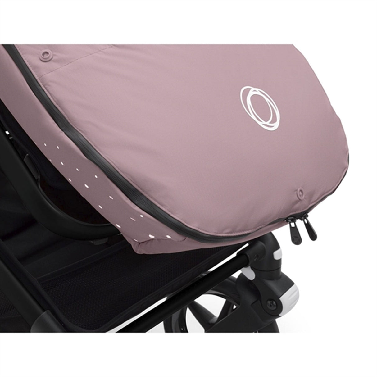 Bugaboo Performance Winter Footmuff Dune Pink 4