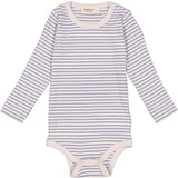 MarMar Modal Rib Space Blue Stripe Plain Body