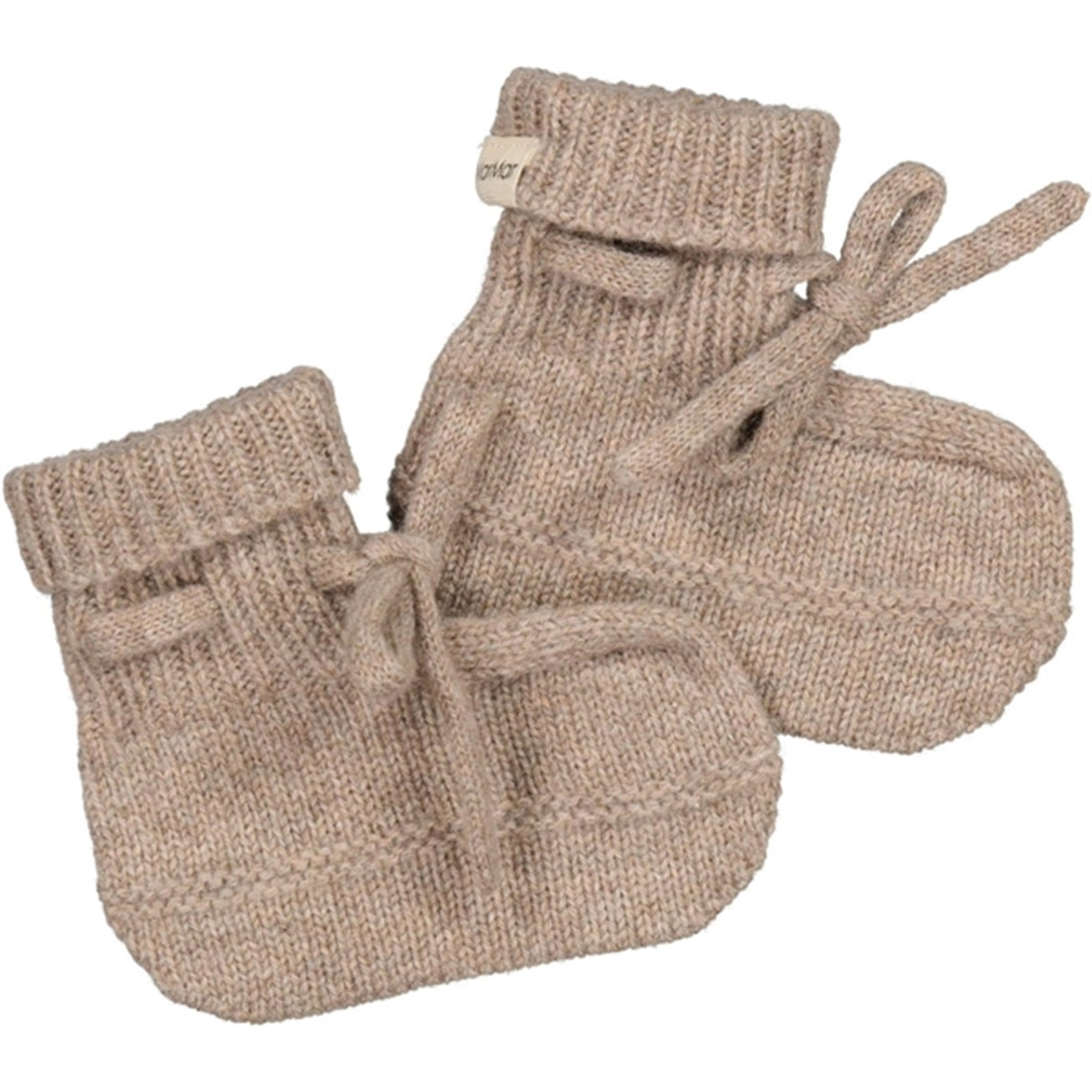 MarMar Linseed Melange Cashmere Abootie Tøfler