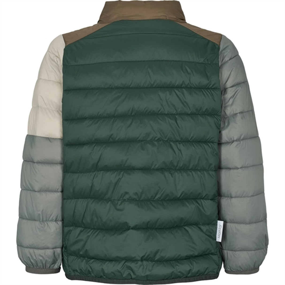 MarMar Owe Vegan Puffer Dunjakke Dark Leaf Blok 2