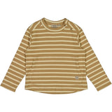 Wheat Cartouche Stripe Anton Soft Bluse