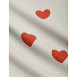 Mini Rodini Hearts Aop T-shirt Grey 4