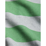 Mini Rodini Stripe Zip Hoodie Green 3