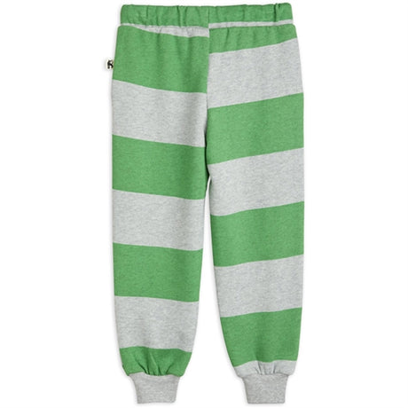 Mini Rodini Stripe Sweatpants Green 2