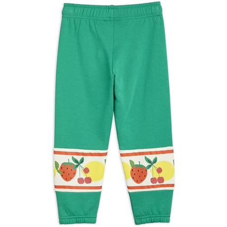 Mini Rodini Fruits Border Sweatpants Green 2