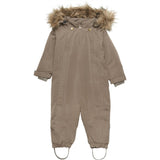 En Fant Dress m. Faux Fur Chocolate Chip