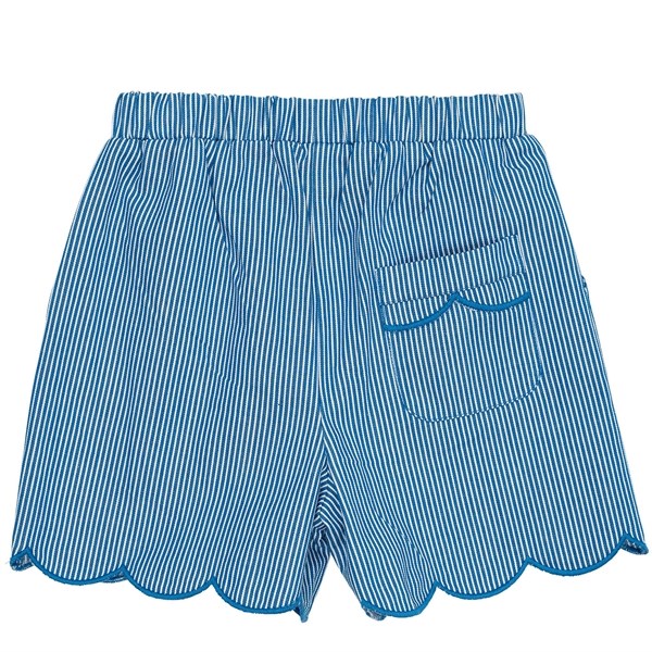 Copenhagen Colors Sharp Blue Stripe Shorts m. Deco 4