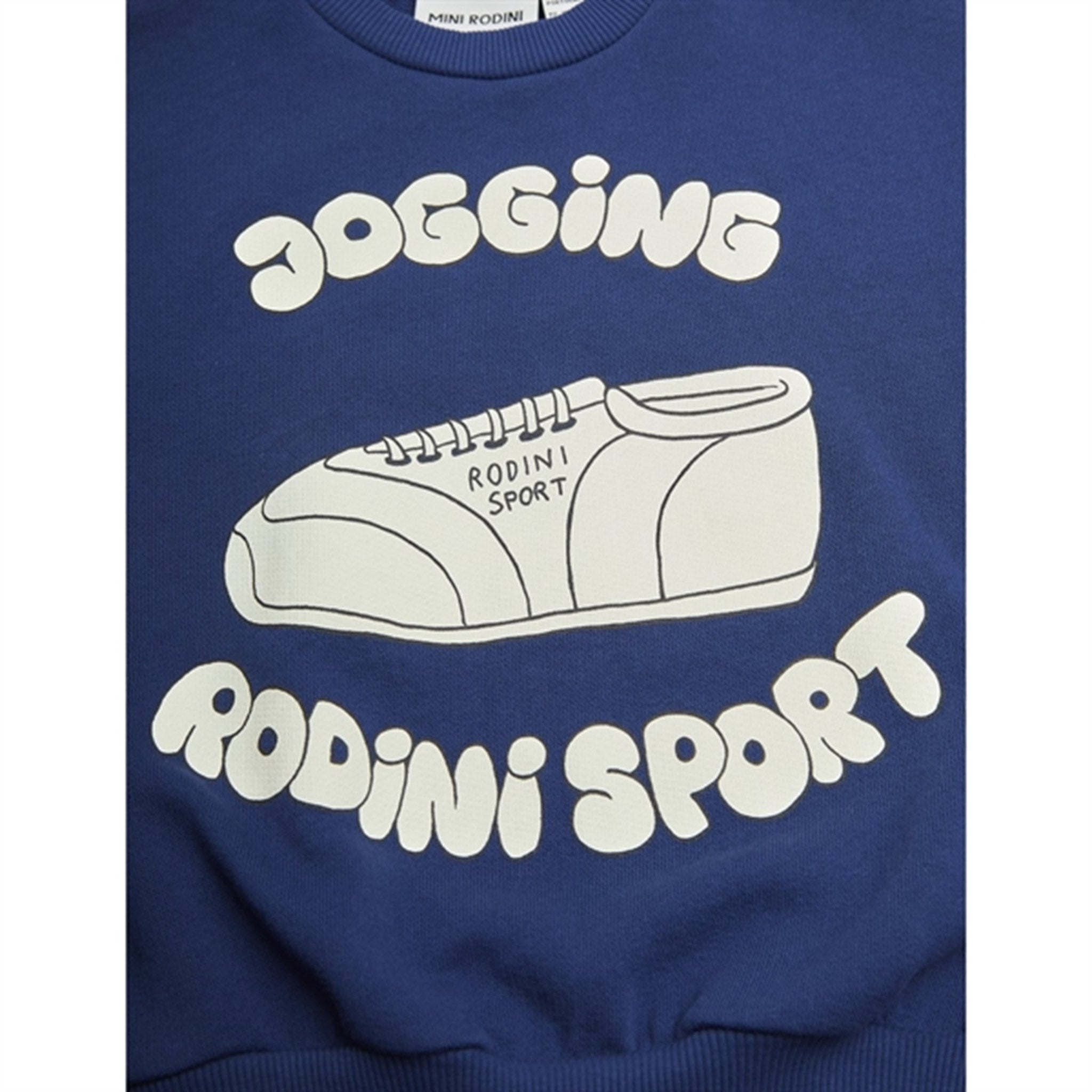 Mini Rodini Blue Jogging Sp Sweat Tank Topp 5
