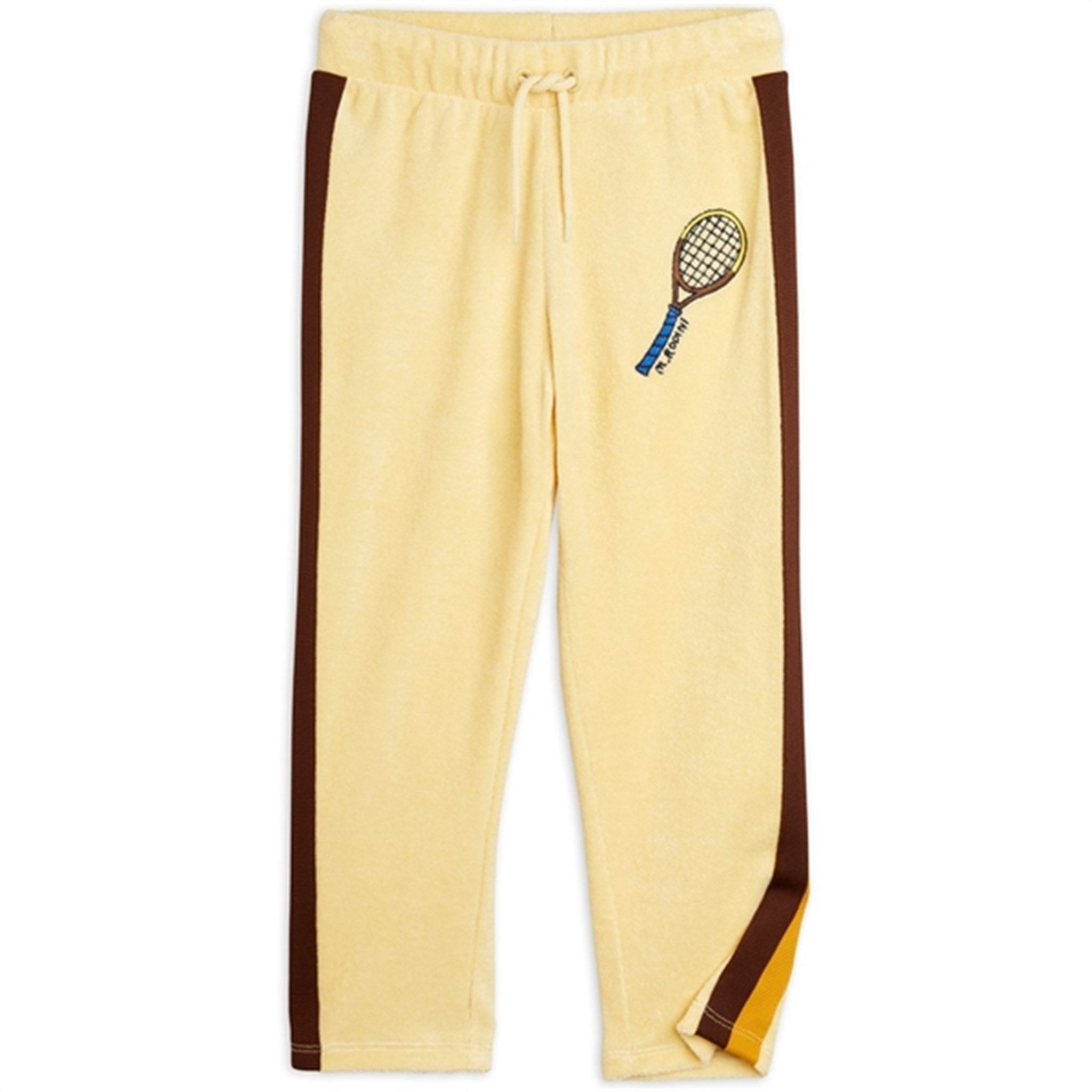 Mini Rodini Yellow Tennis Emb Terry Bukser 9