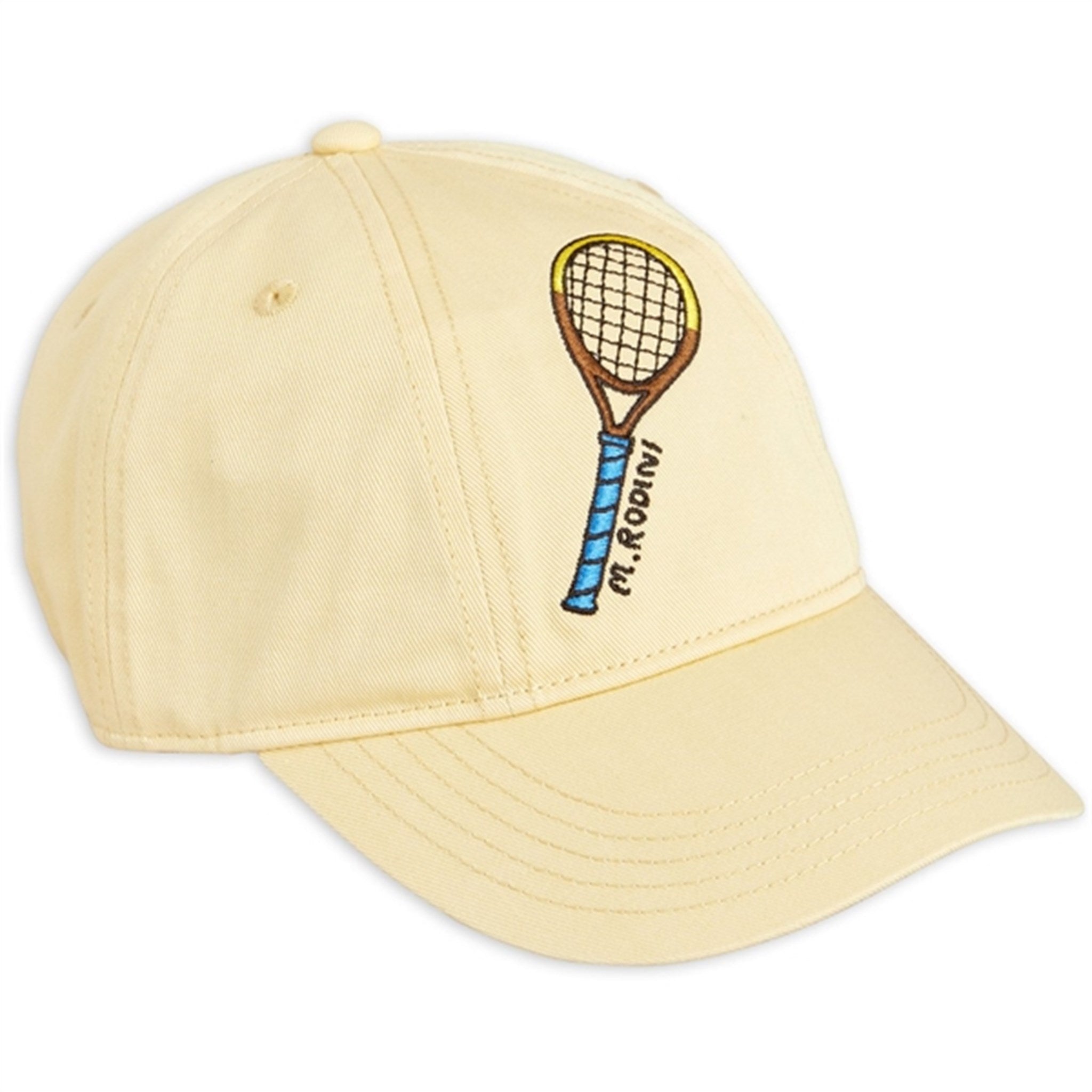 Mini Rodini Yellow Tennis Emb Kasket