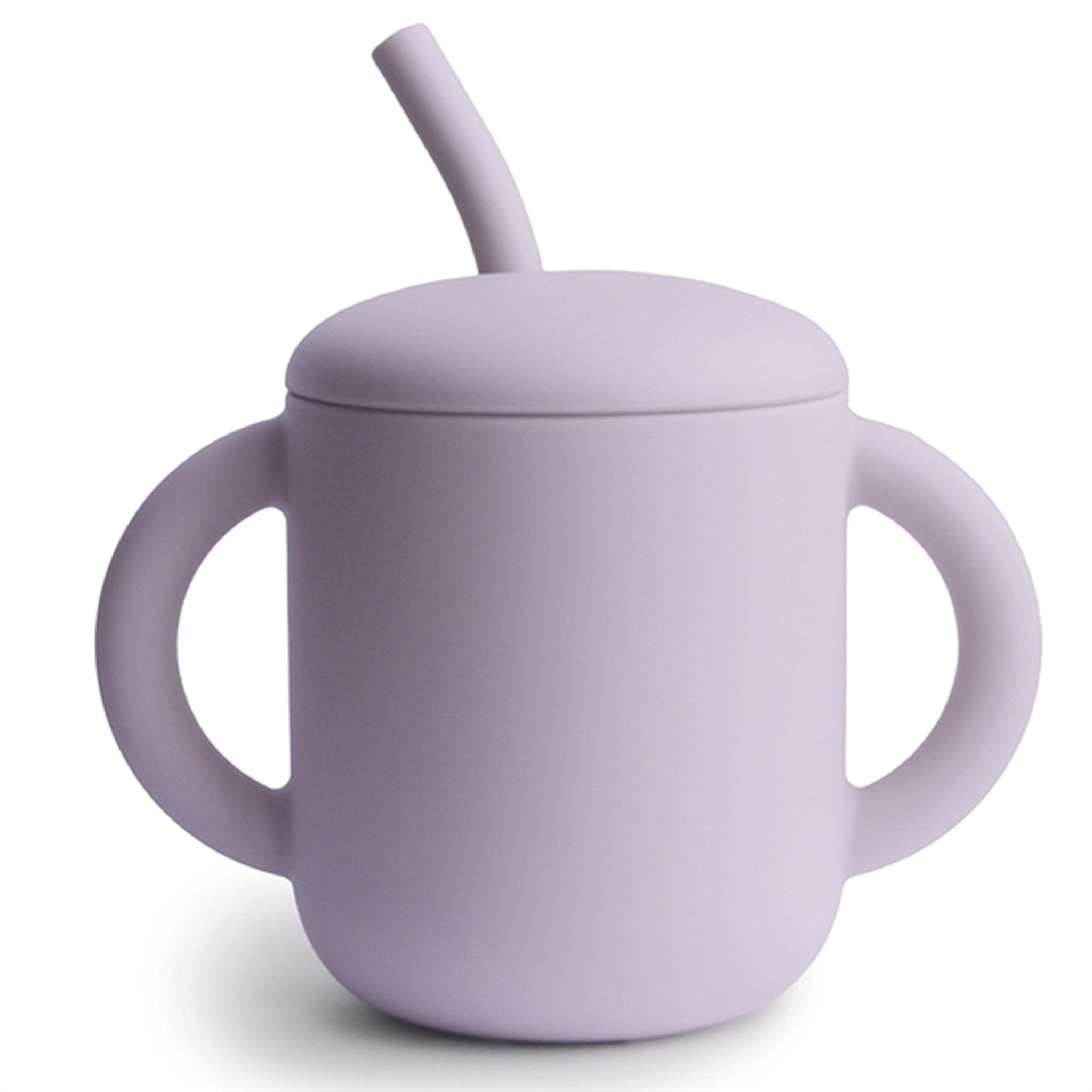 Mushie Silikone Drikkekopp Soft Lilac