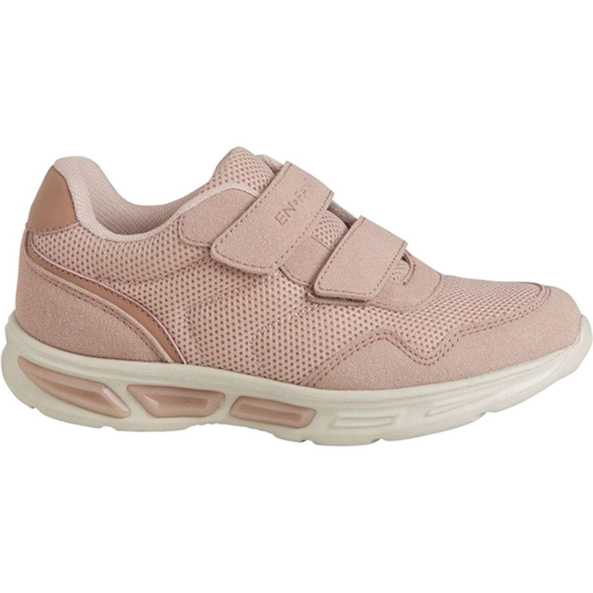 En Fant Sneakers Borrelås m. Lys Misty Rose