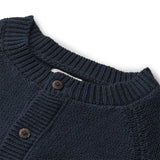 Wheat Navy Eddy Strikk Cardigan 3