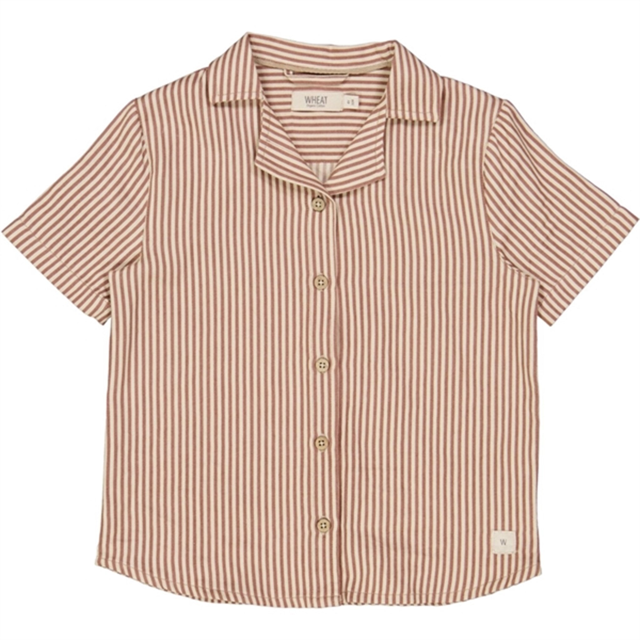 Wheat Vintage Stripe Anker Skjorte