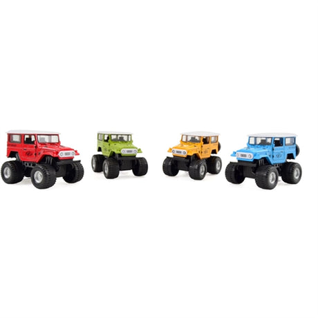 Magni Monster Truck Pull Back Yellow