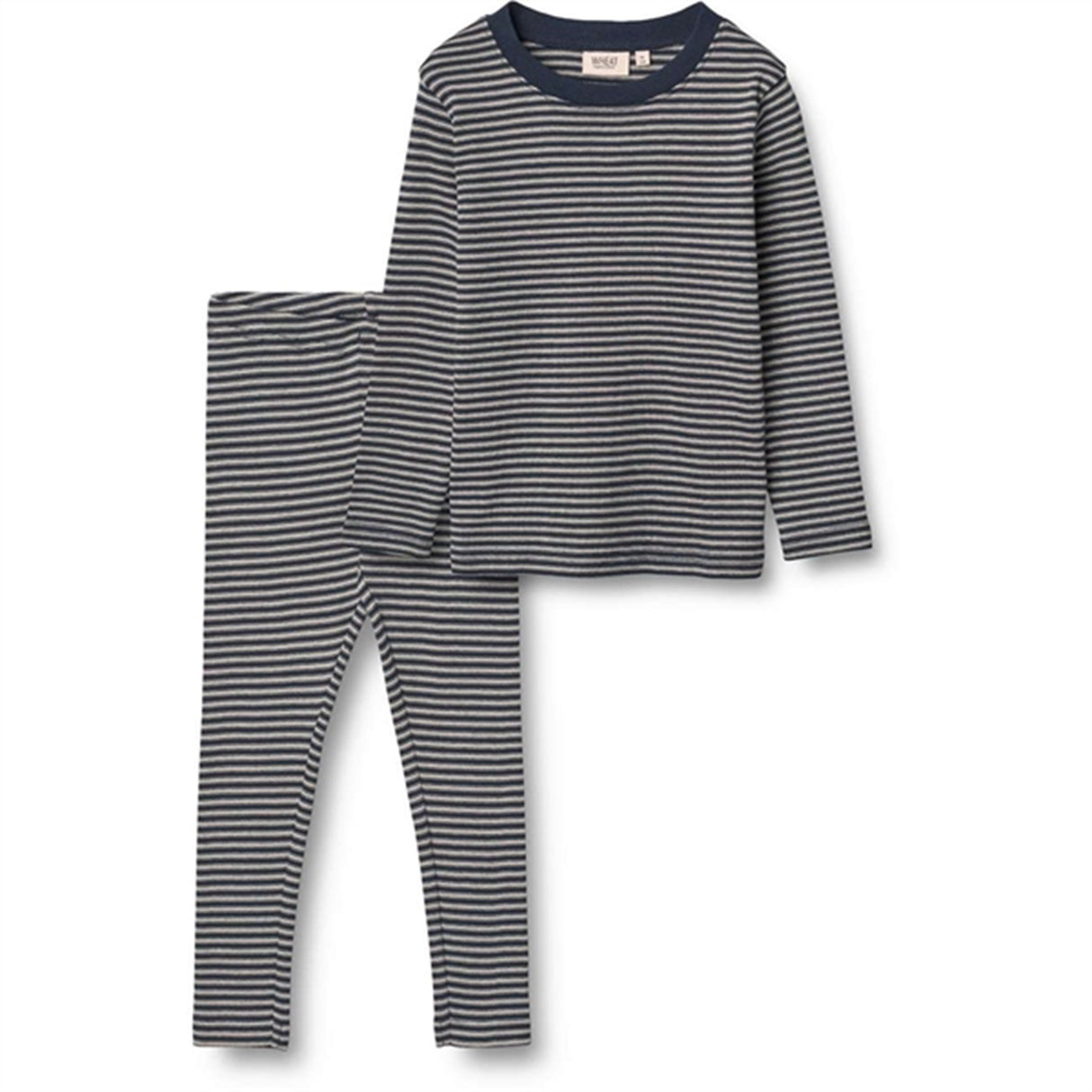 Wheat Navy Stripe Mads Pyjamas