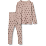 Wheat Dark Powder Flowers Madeline Pyjamas