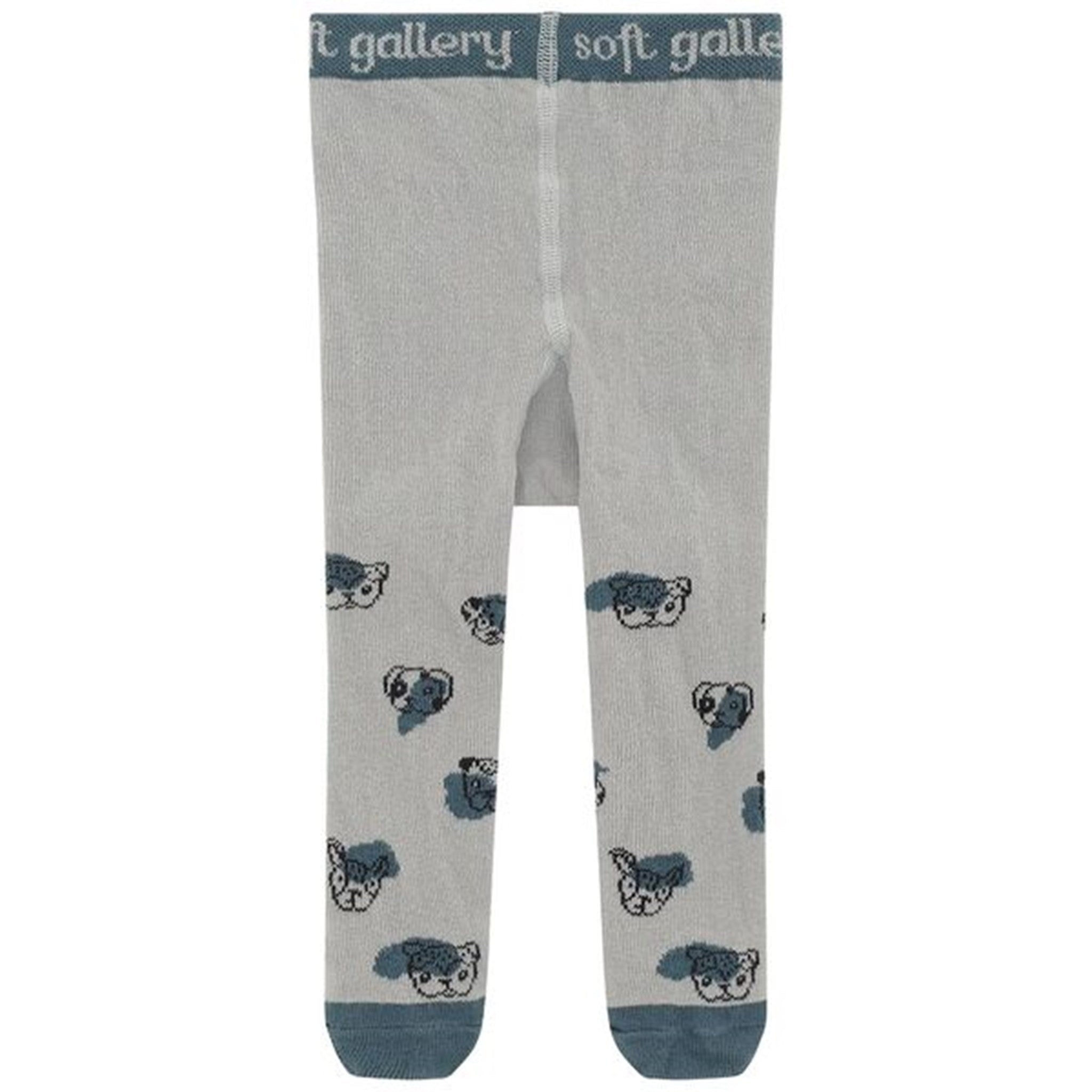Soft Gallery Abyss AOP Doggy Baby Tights