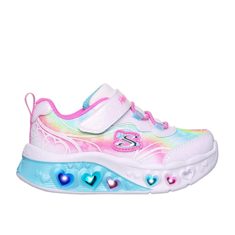 Skechers Flutter Heart Lights Sneakers White Multicolor