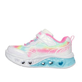 Skechers Flutter Heart Lights Sneakers White Multicolor