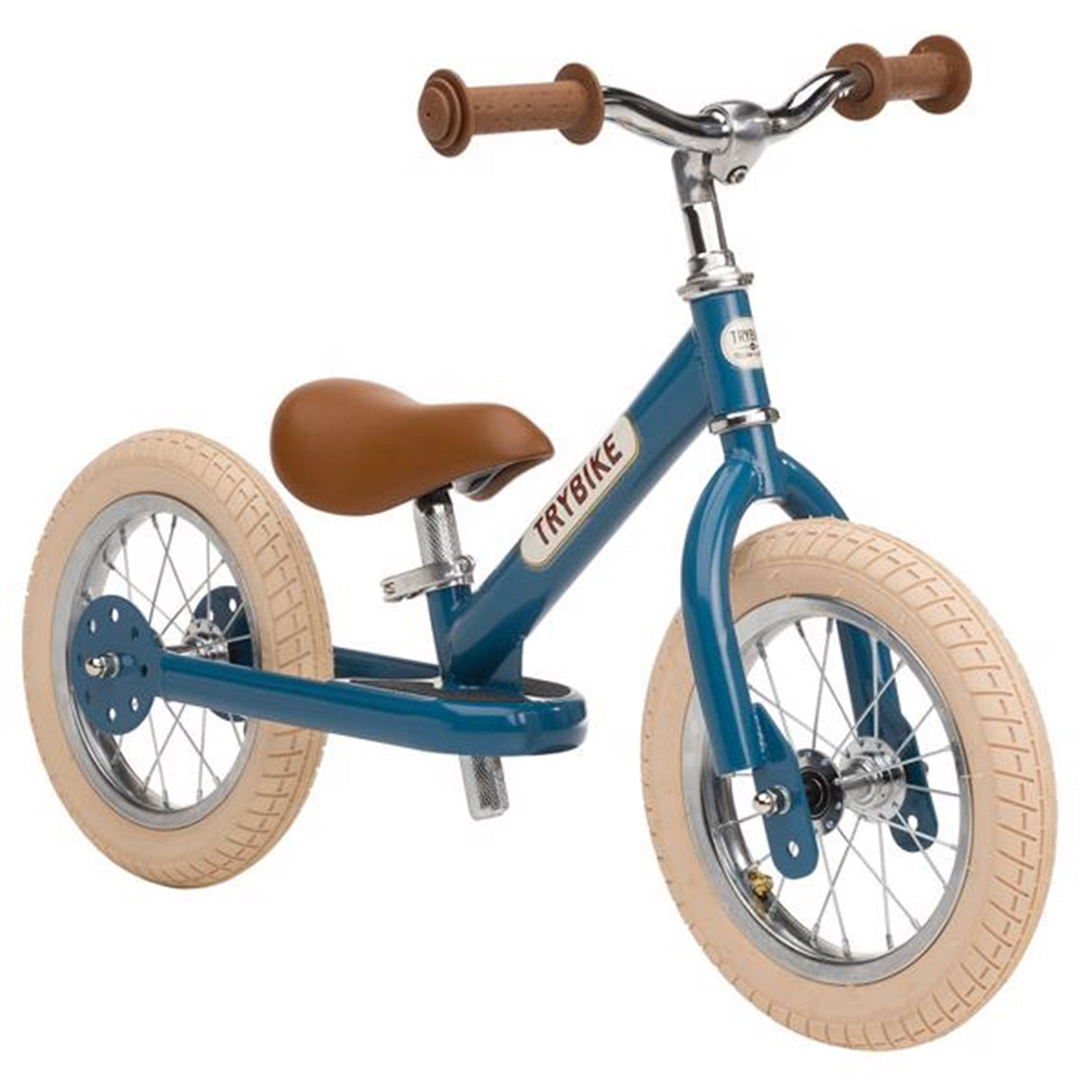 Trybike in Steel 2 Wheels Vintage Blue