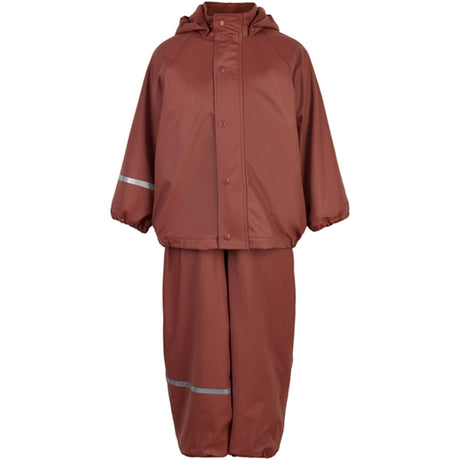 CeLaVi Regnsett Solid Fleece Mahogany