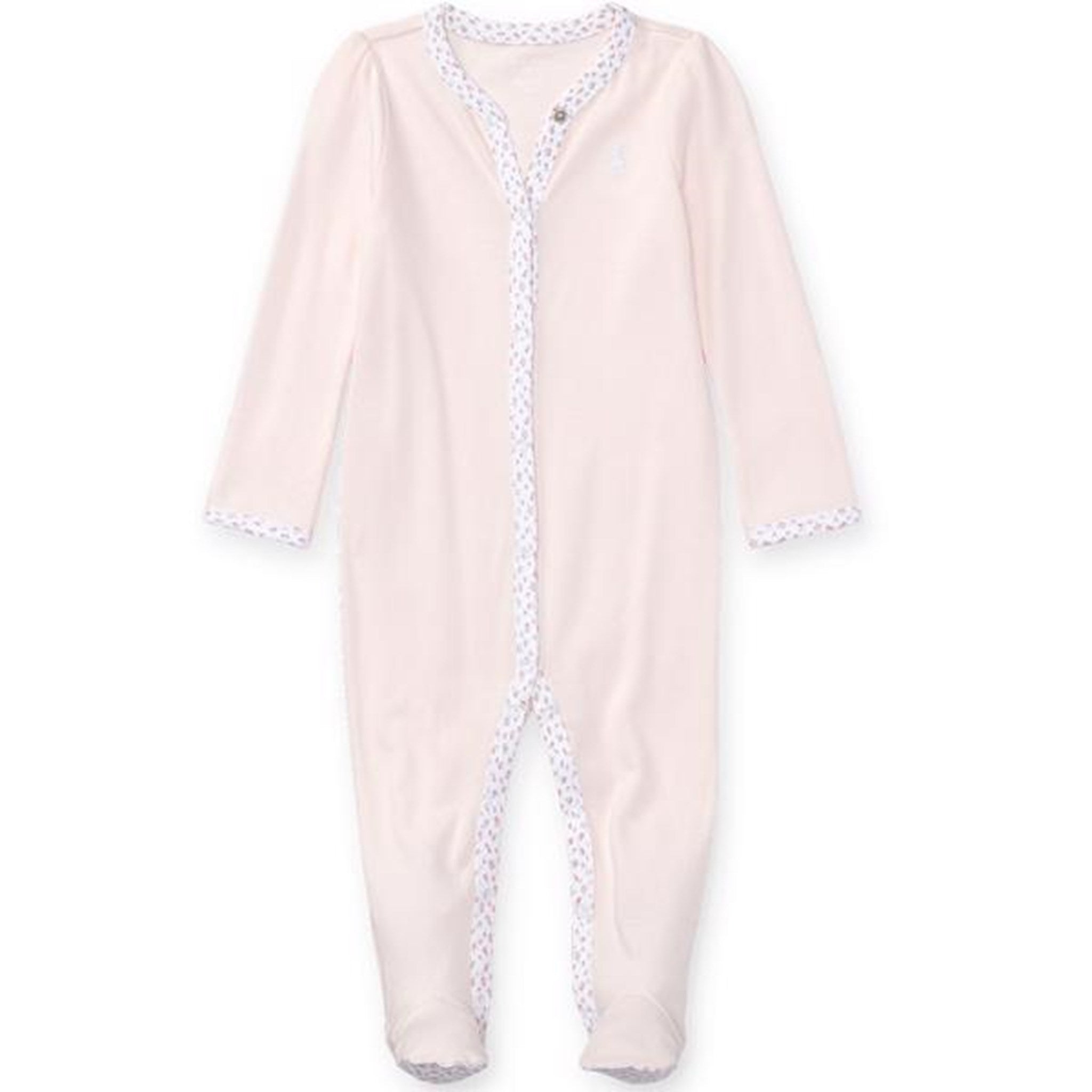 Polo Ralph Lauren Baby Girl One Piece Coverall Floral Delicate Pink