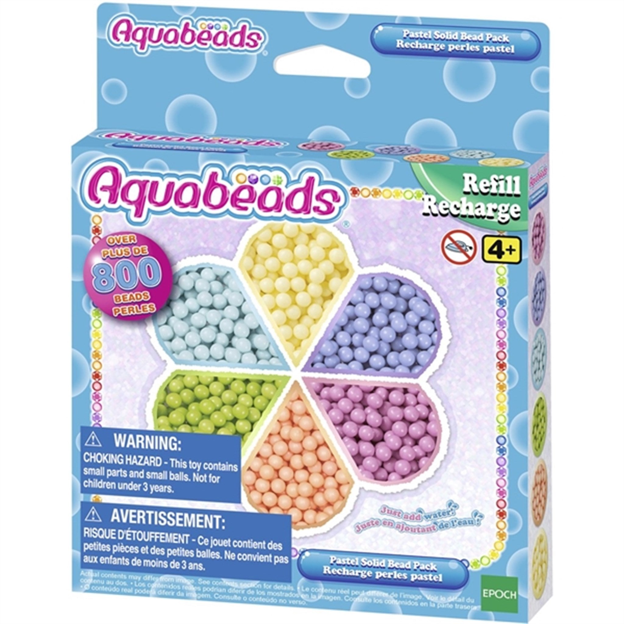 Aquabeads Pastel Solid Bead Pakke