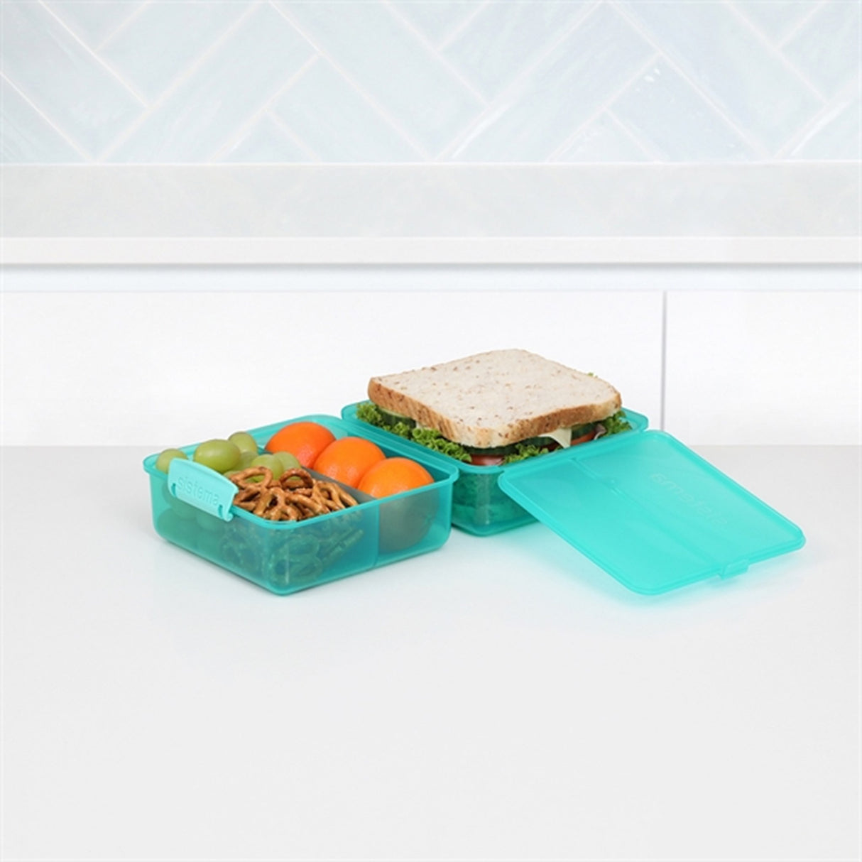 Sistema Lunch Cube Matboks 1,4 L Teal