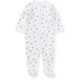 Ralph Lauren Baby Boy Heldrakt White/Blue Multi