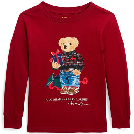 Polo Ralph Lauren Genser Fa23 Holiday Red Gift Bear