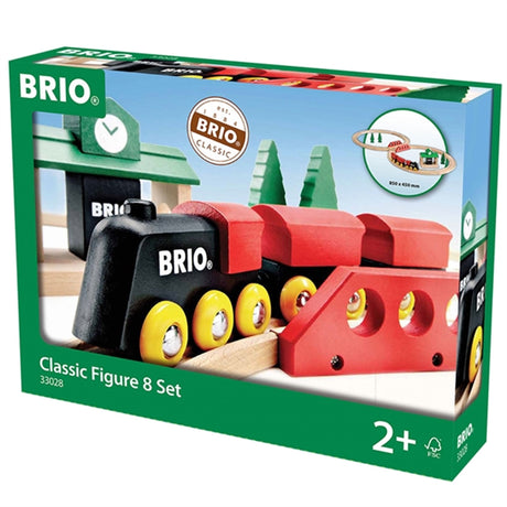 BRIO® Klassisk 8-tals Togbane