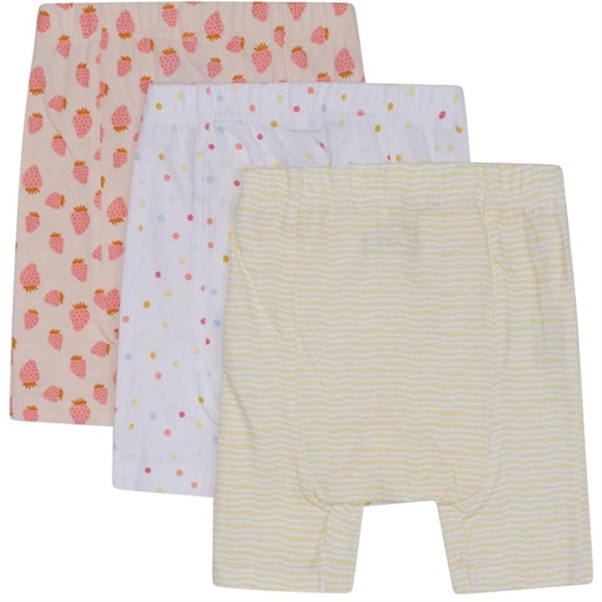 Hust & Claire Baby Labika Shorts 3-pak Skin Chalk 2