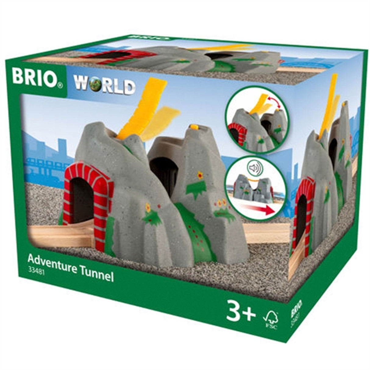 BRIO® Eventyrtunnel m. Lyd