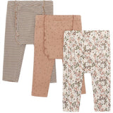 Hust & Claire Baby Café Rose Liva Leggings 3-pakning 2