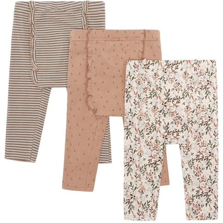 Hust & Claire Baby Café Rose Liva Leggings 3-pakning 2