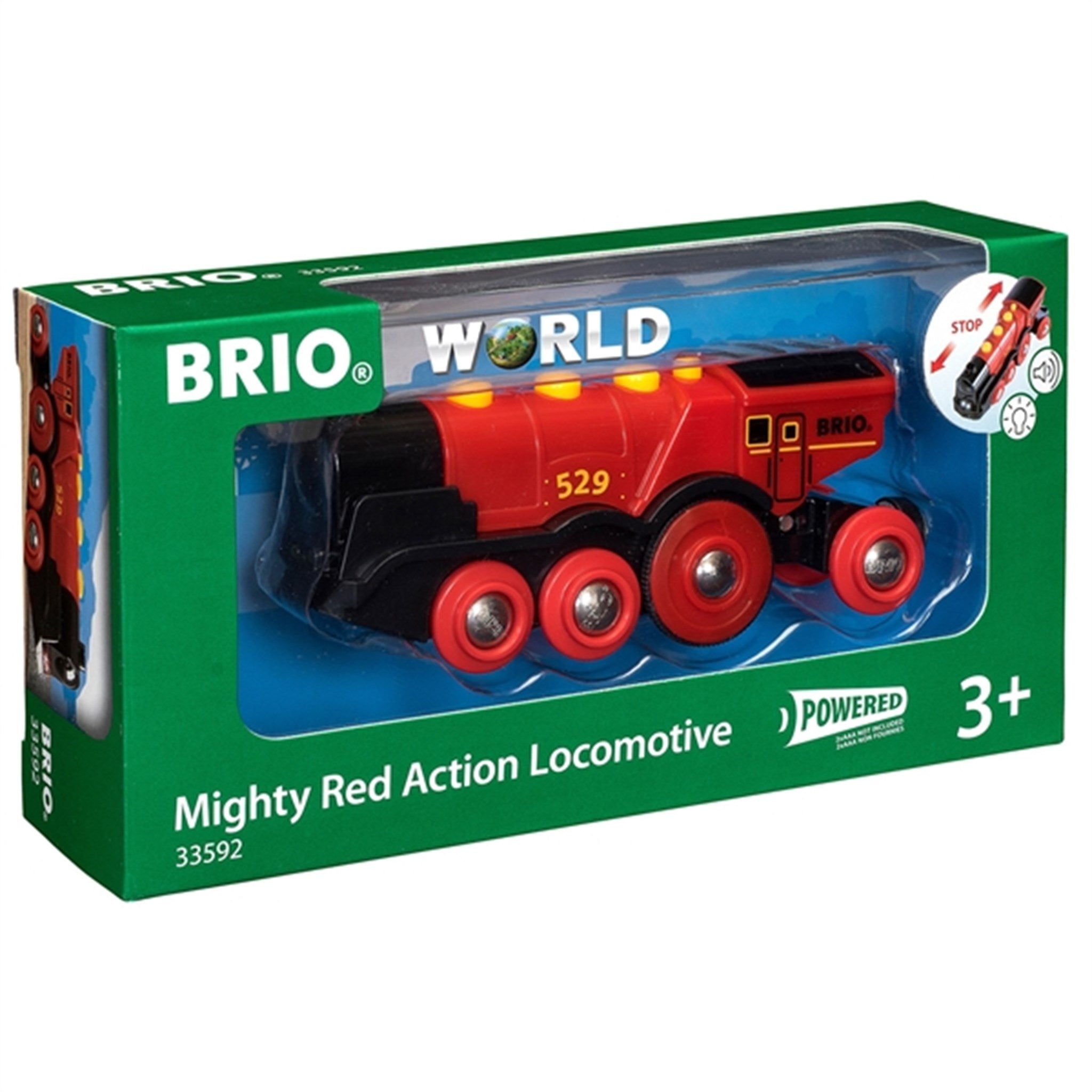 BRIO® Lokomotiv Rød 2